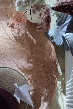 Preview: Jab Cosy Dreamer Rosa 3768 264 Teppichboden Raumbild