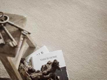 Preview: Vorwerk® Fascination#1 Barista Beige 6C82 Teppichboden Raumbild