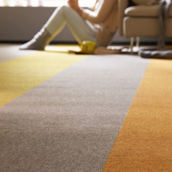 Preview: Teppichboden Tretford 633 Eco-Teppichfliesen Interland